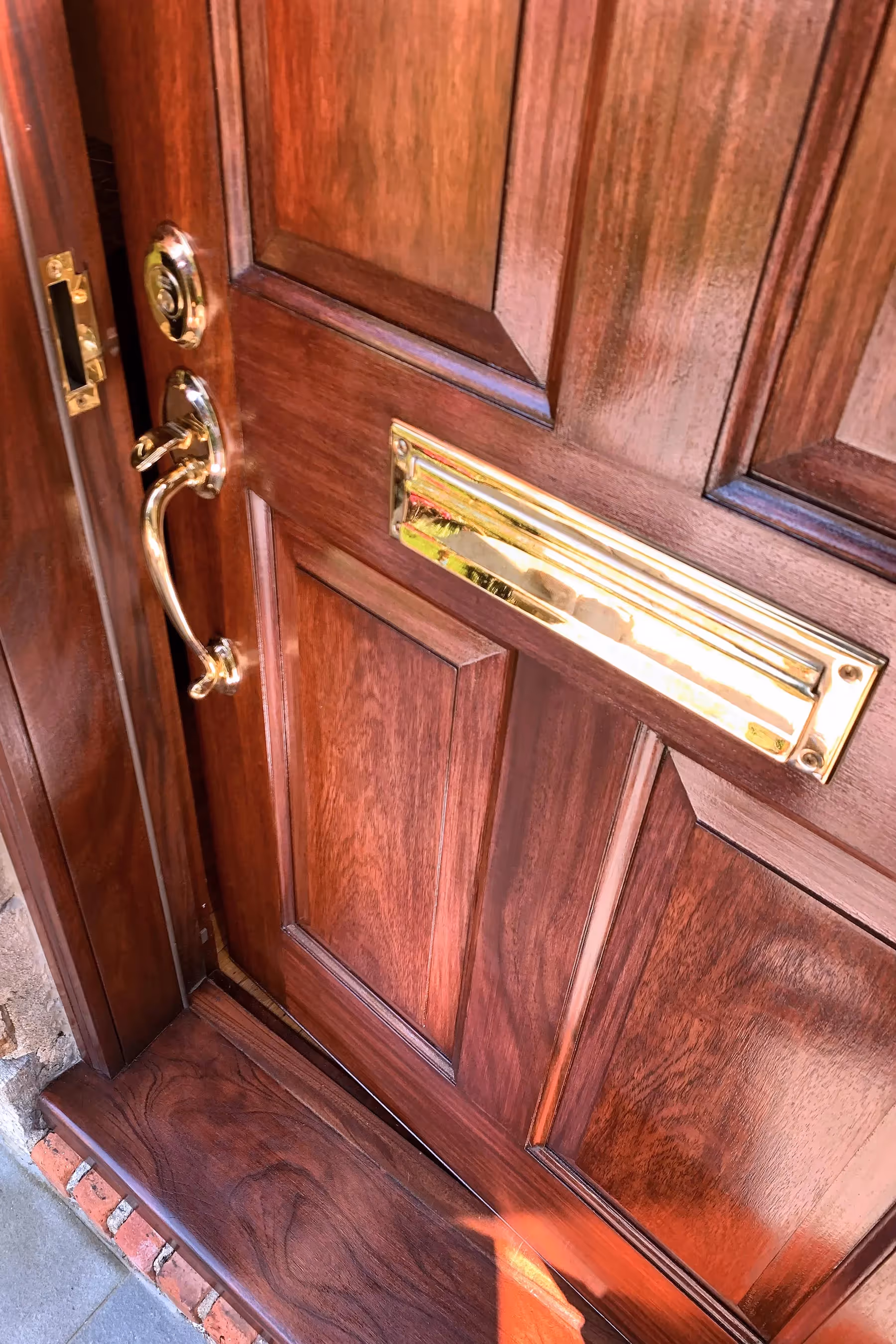 Fantasy Finishes entryway restoration, cabinet repair renovation, interior painting on Long Island New York 631-278-5096