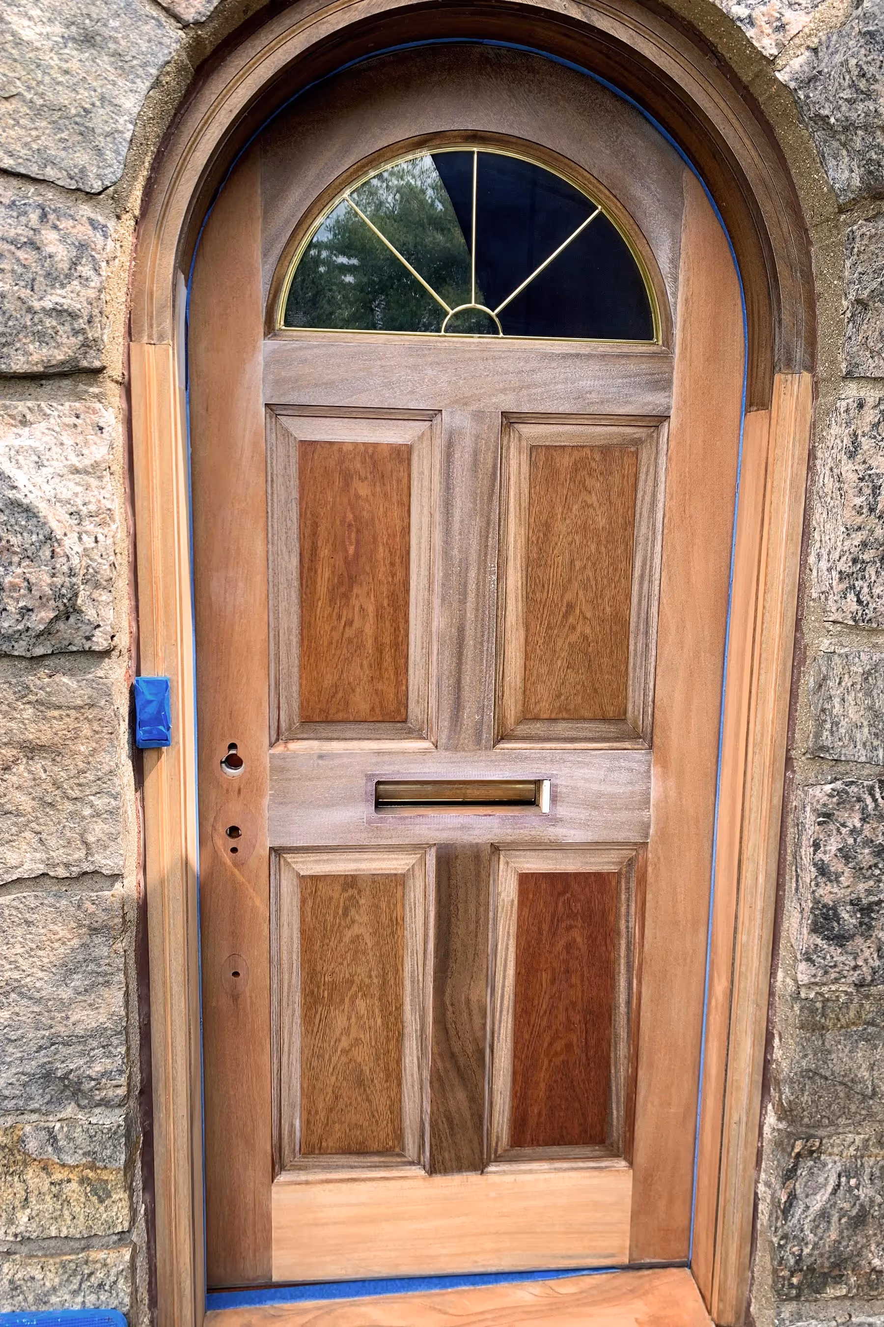 Fantasy Finishes entryway restoration, cabinet repair renovation, interior painting on Long Island New York 631-278-5096