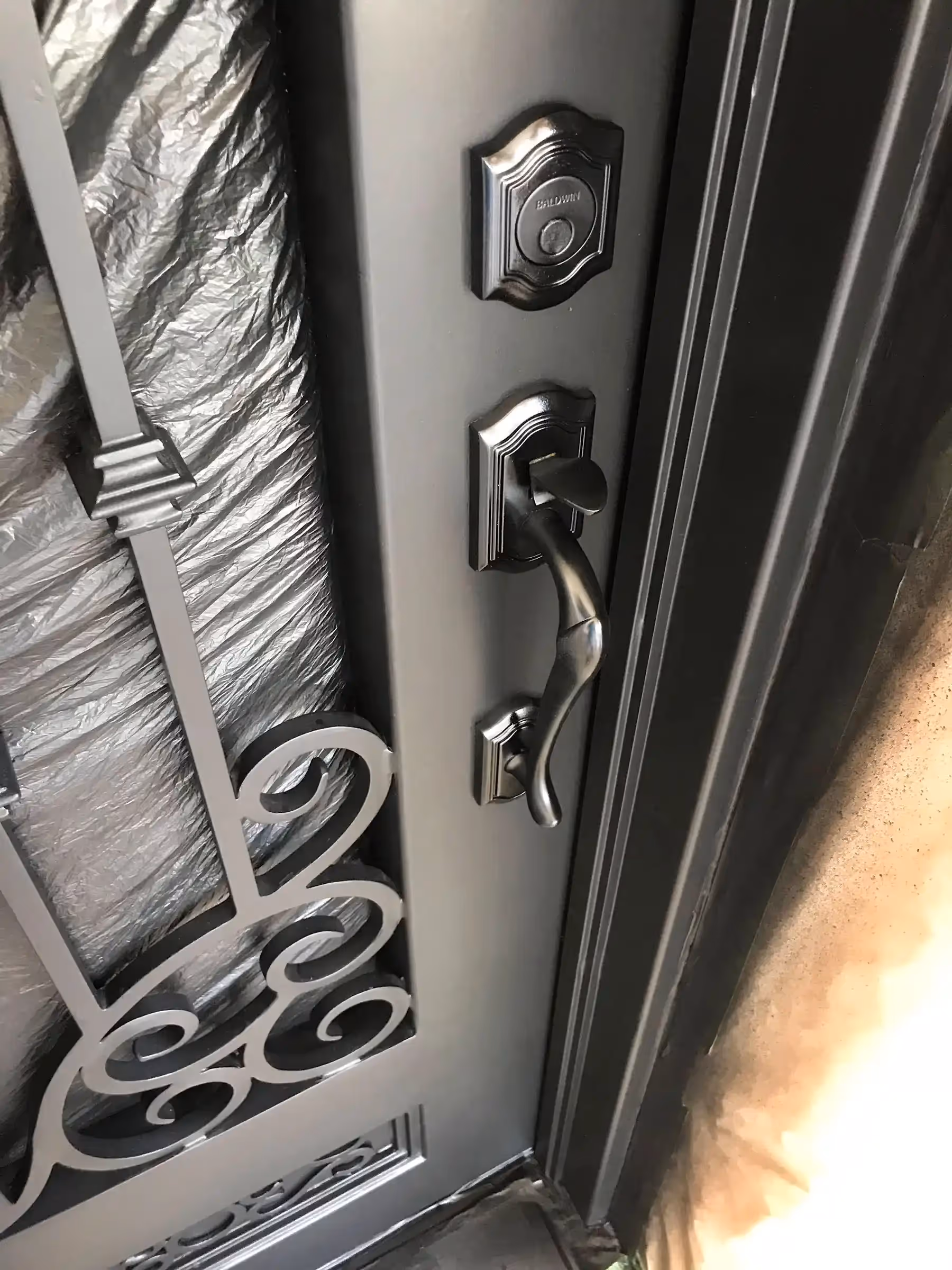 Fantasy Finishes | Iron entryways are a popular architectural choice for homeowners.