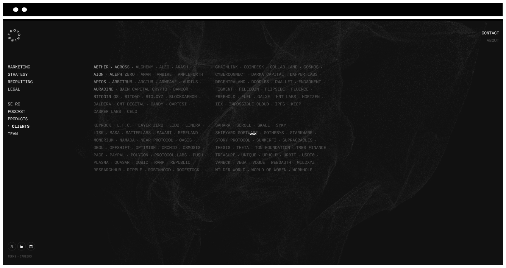 Sertonin website
