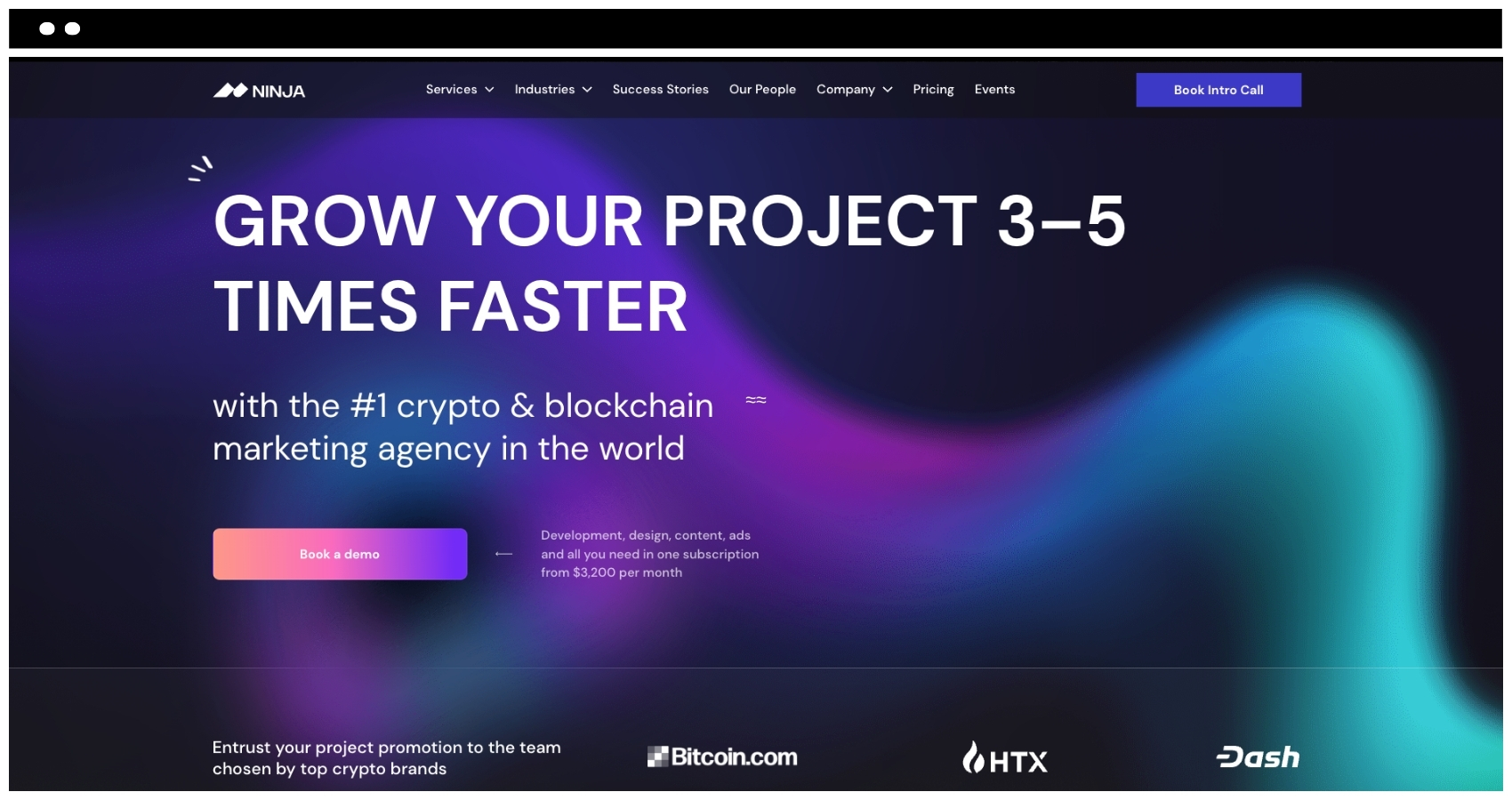 NinjaPromo website