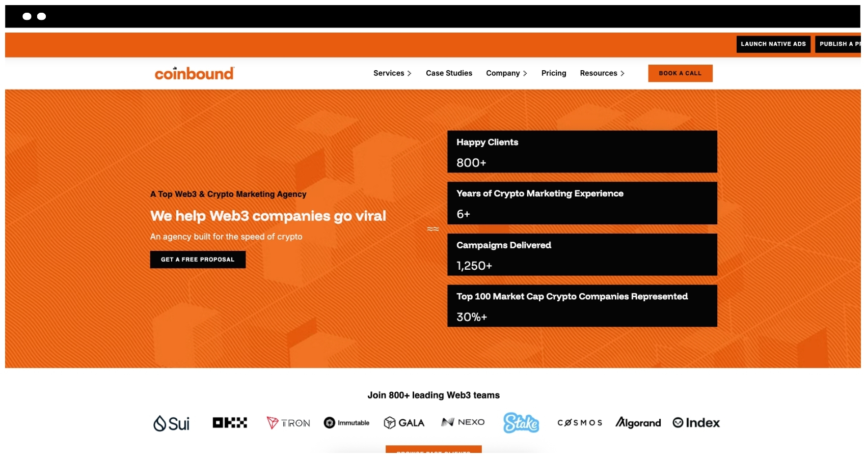 Coinbound website