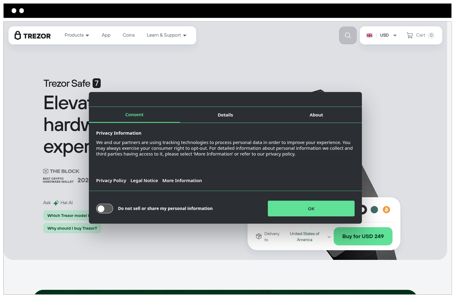Trezor Safe 7