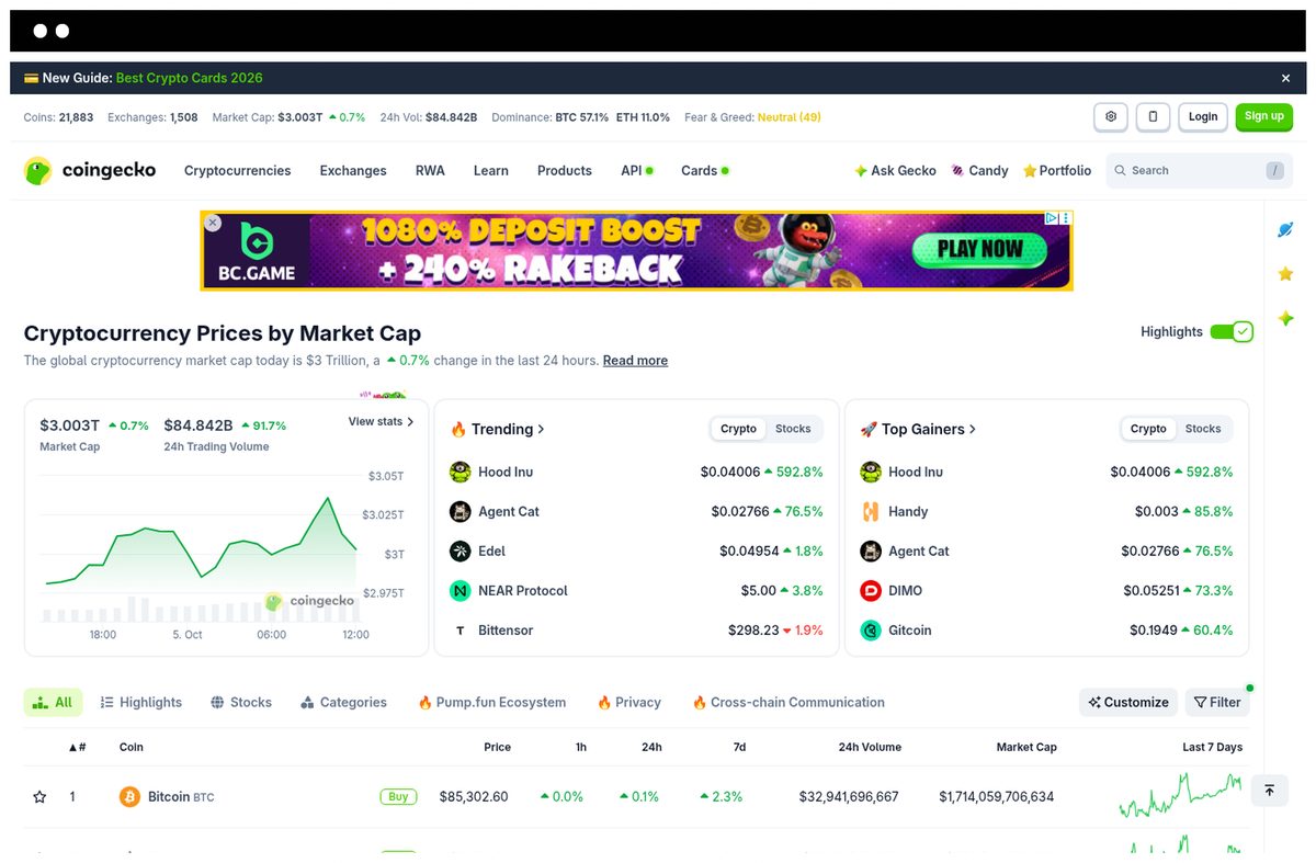 best-crypto-apps-for-beginners-coingecko