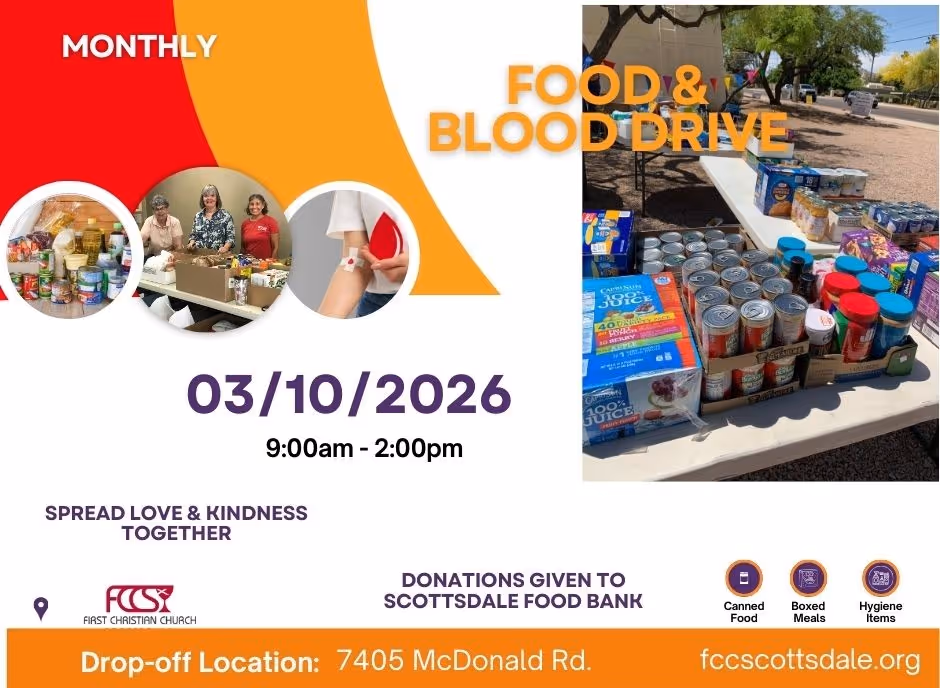 Food and Blood Drive