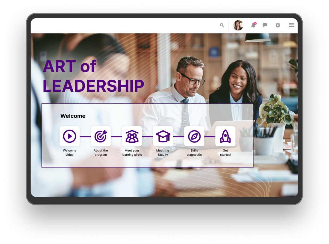Interactive event management app showing agenda, surveys, and user engagement features on mobile