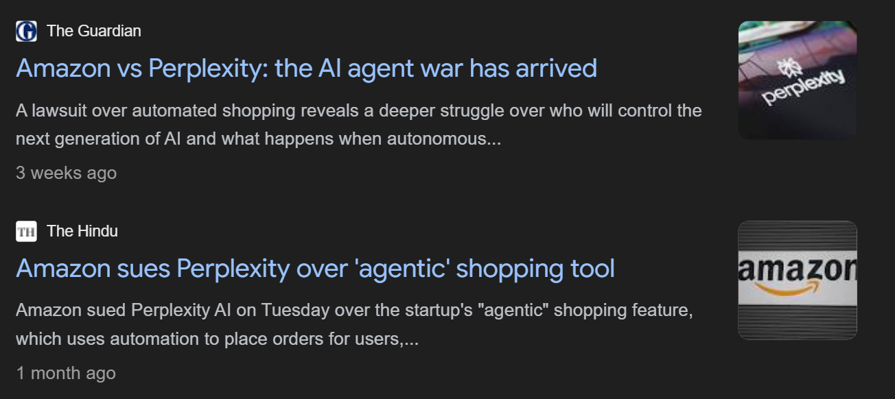 Amazon vs Perplexity Lawsuit