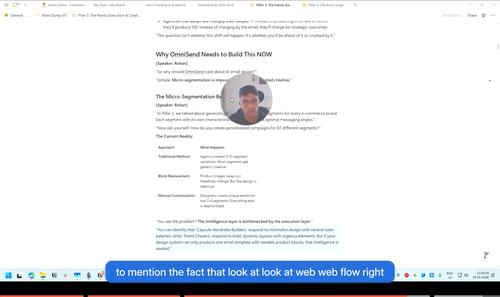 Loom walkthrough — team member reviewing the whitepaper on-camera