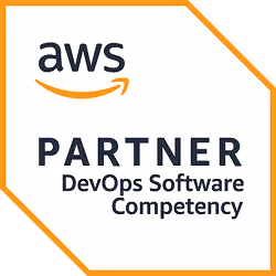 aws partner - devops software competency badge