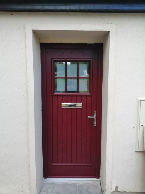 Composite Red Door.