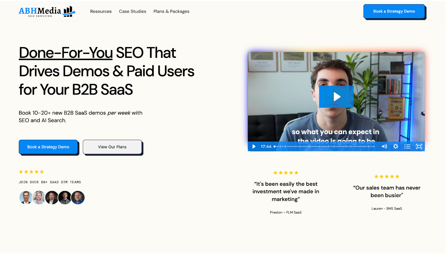 ABHMedia homepage