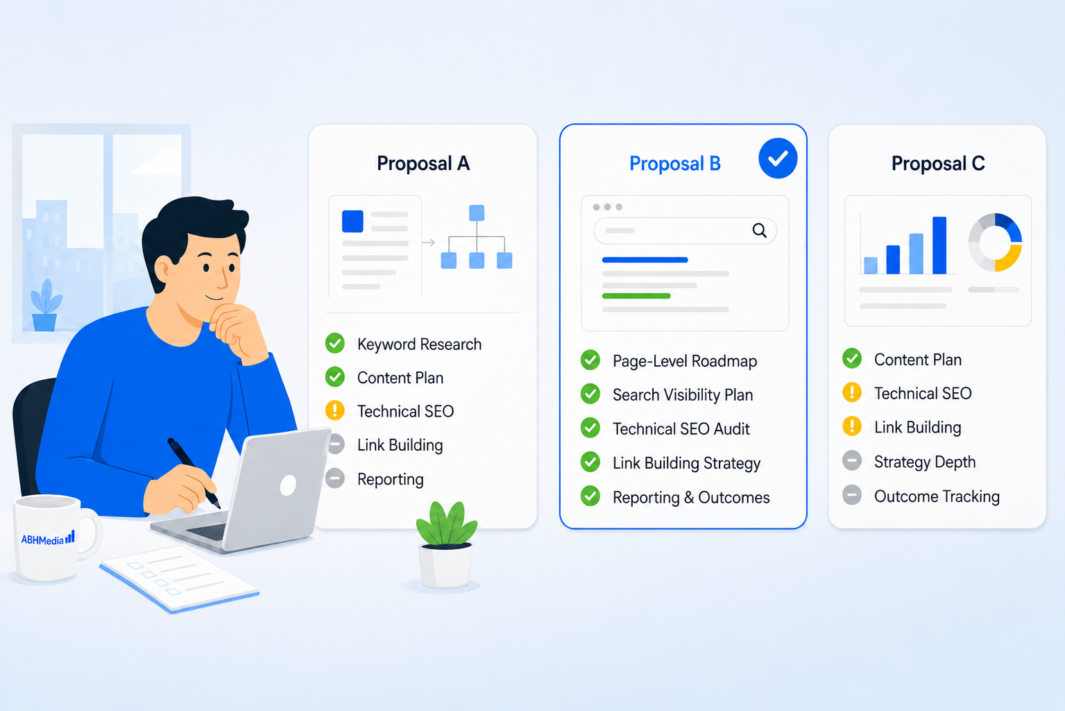 SaaS SEO Proposals and Pitches