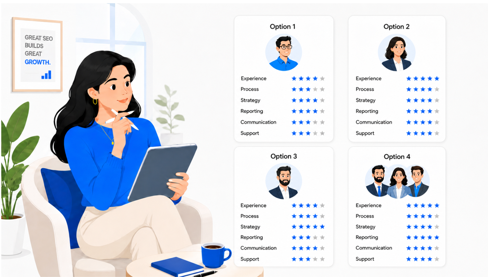 different SEO Consulting Providers