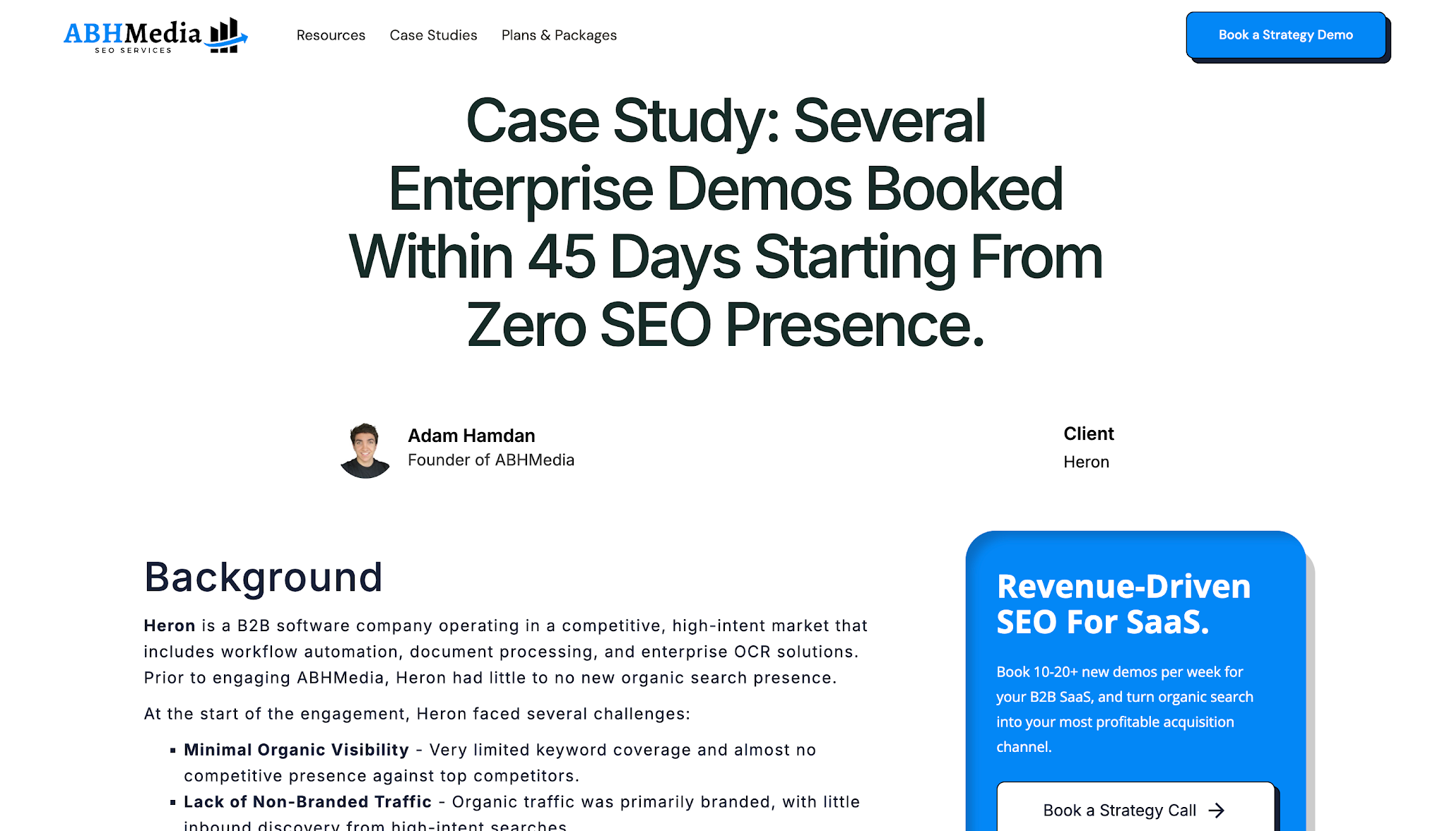 Heron case study