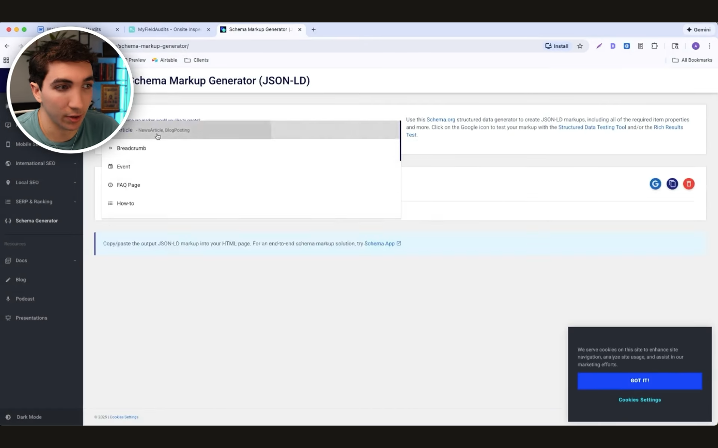 adding Schema Markup