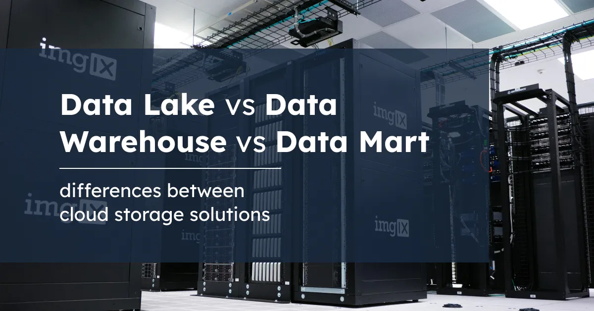 Data Lake vs Data Warehouse vs Data Mart: difference between cloud ...