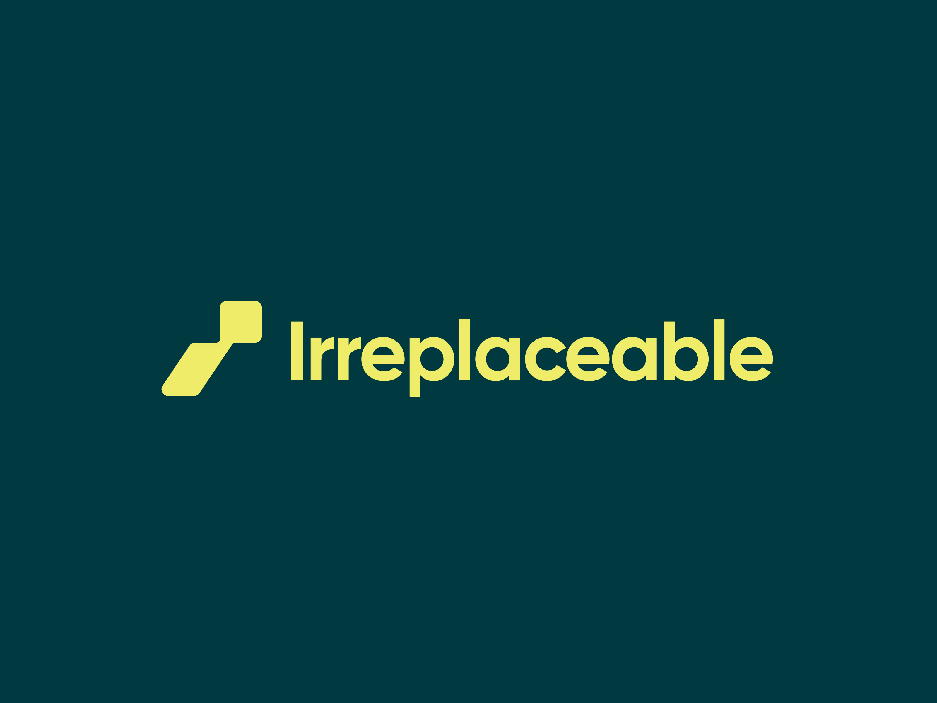Irreplaceable Logo