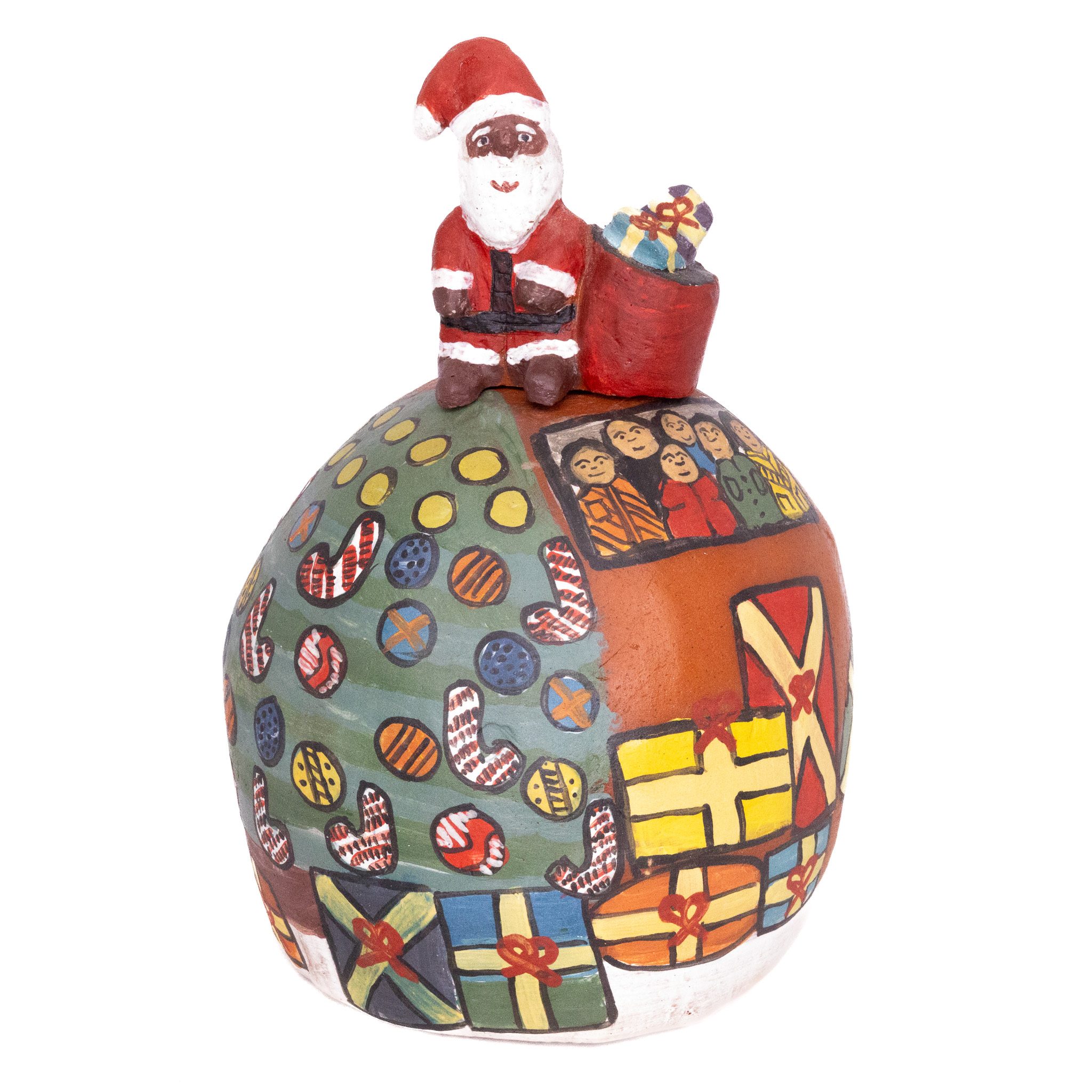 Aiyua Pintero Father Chirstmas Pot