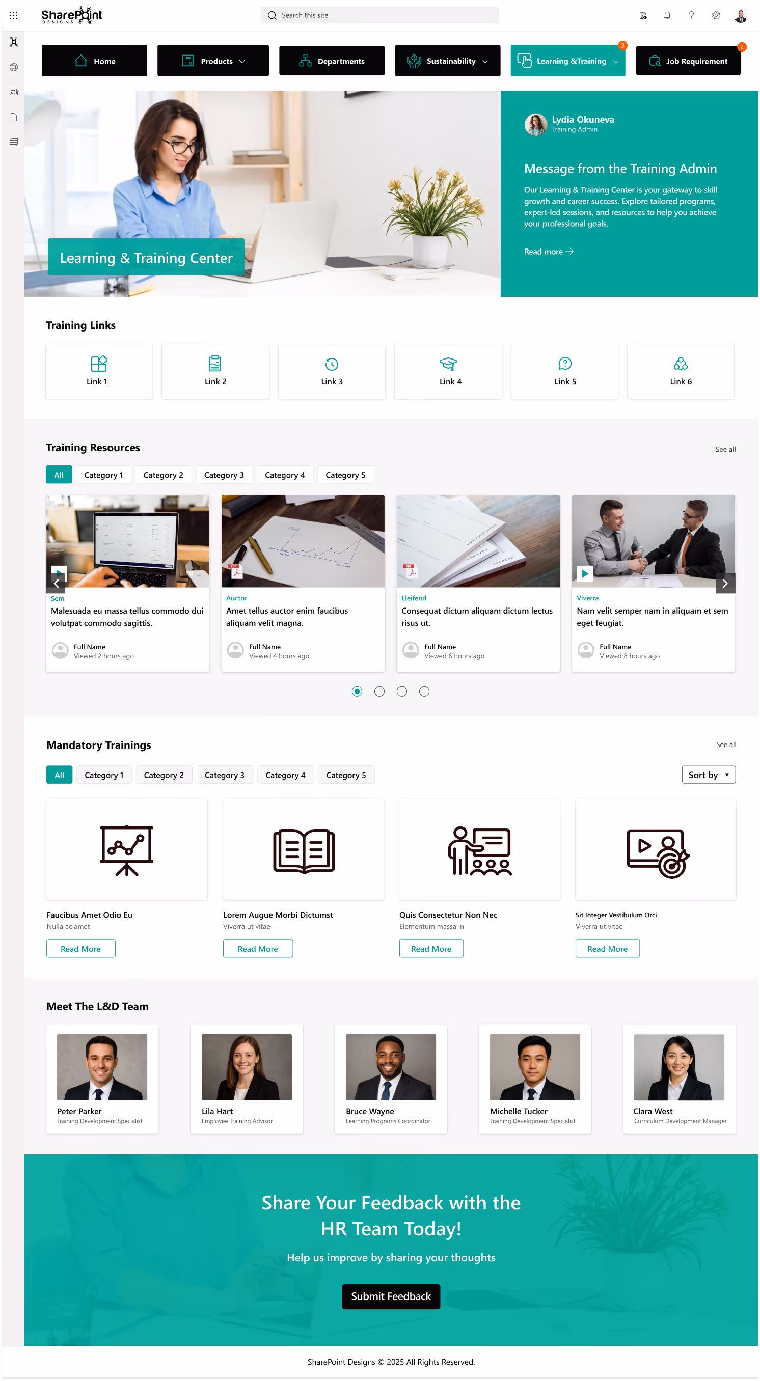 Learning and Training Center