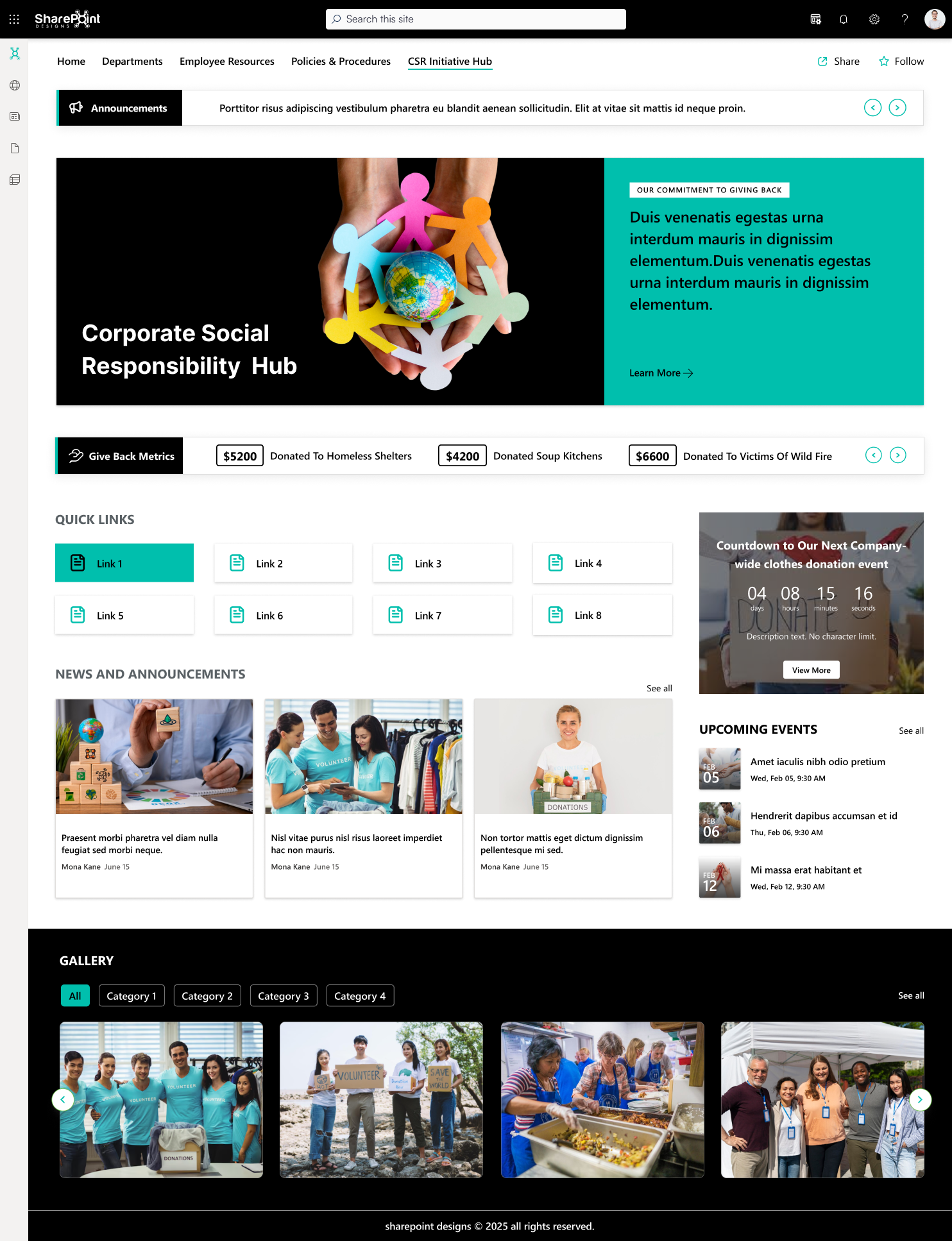 CSR Initiative Hub