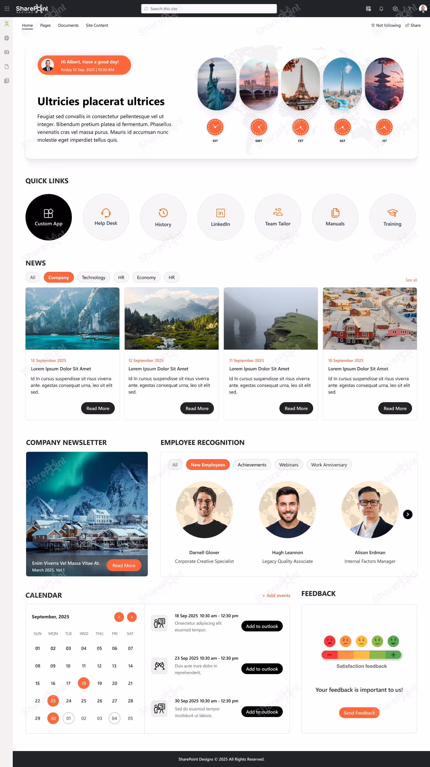 Travel Company Template