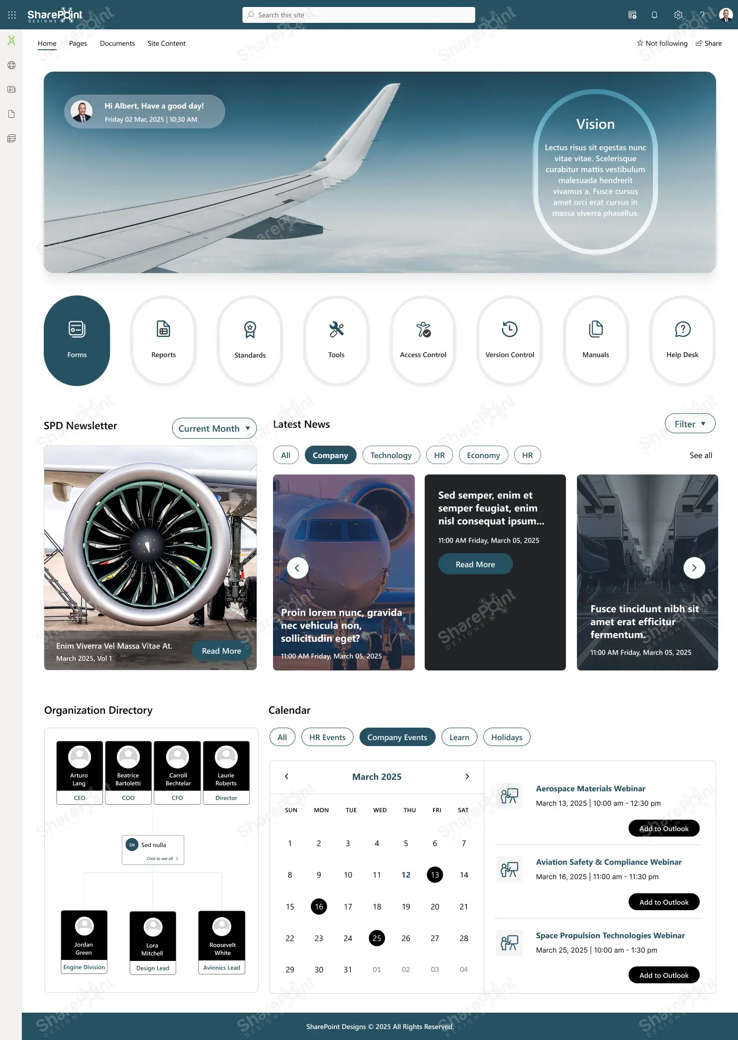 Aerospace Template