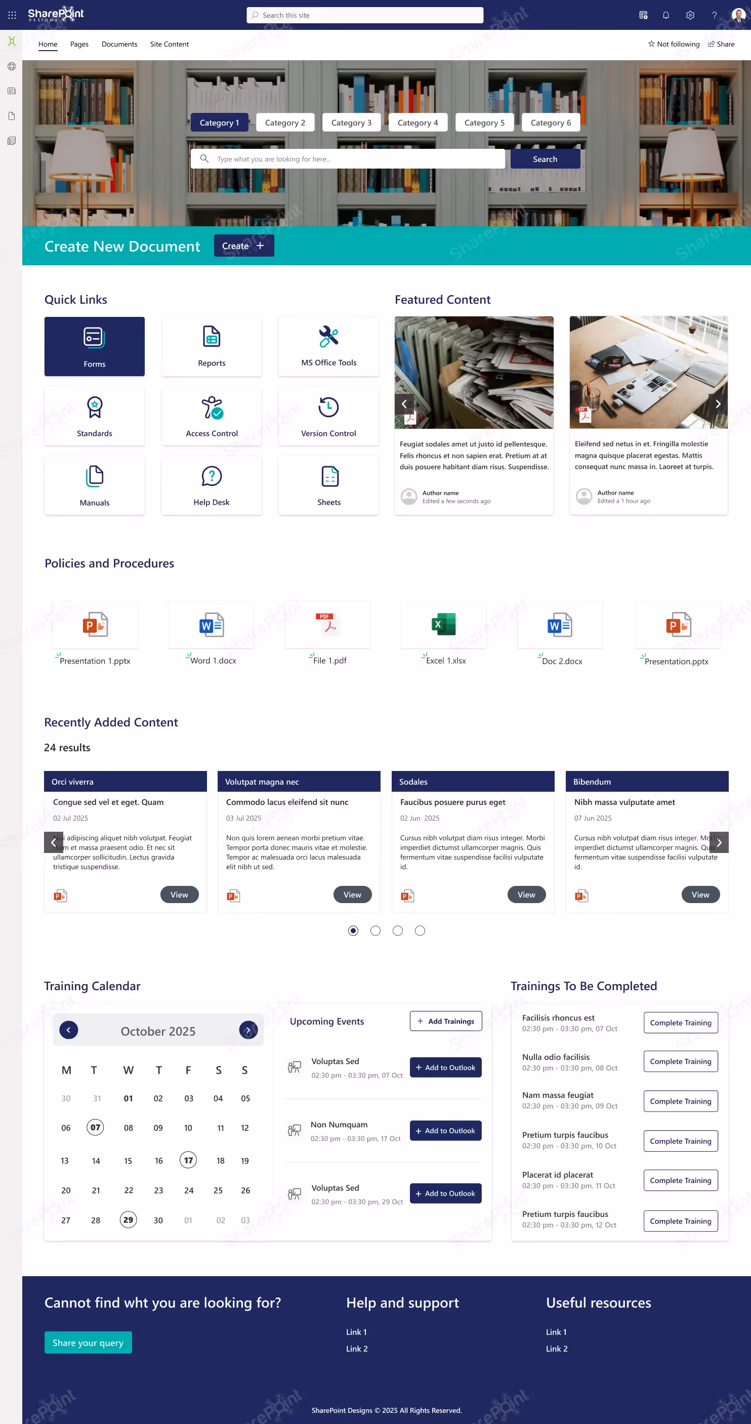 Document Management Template