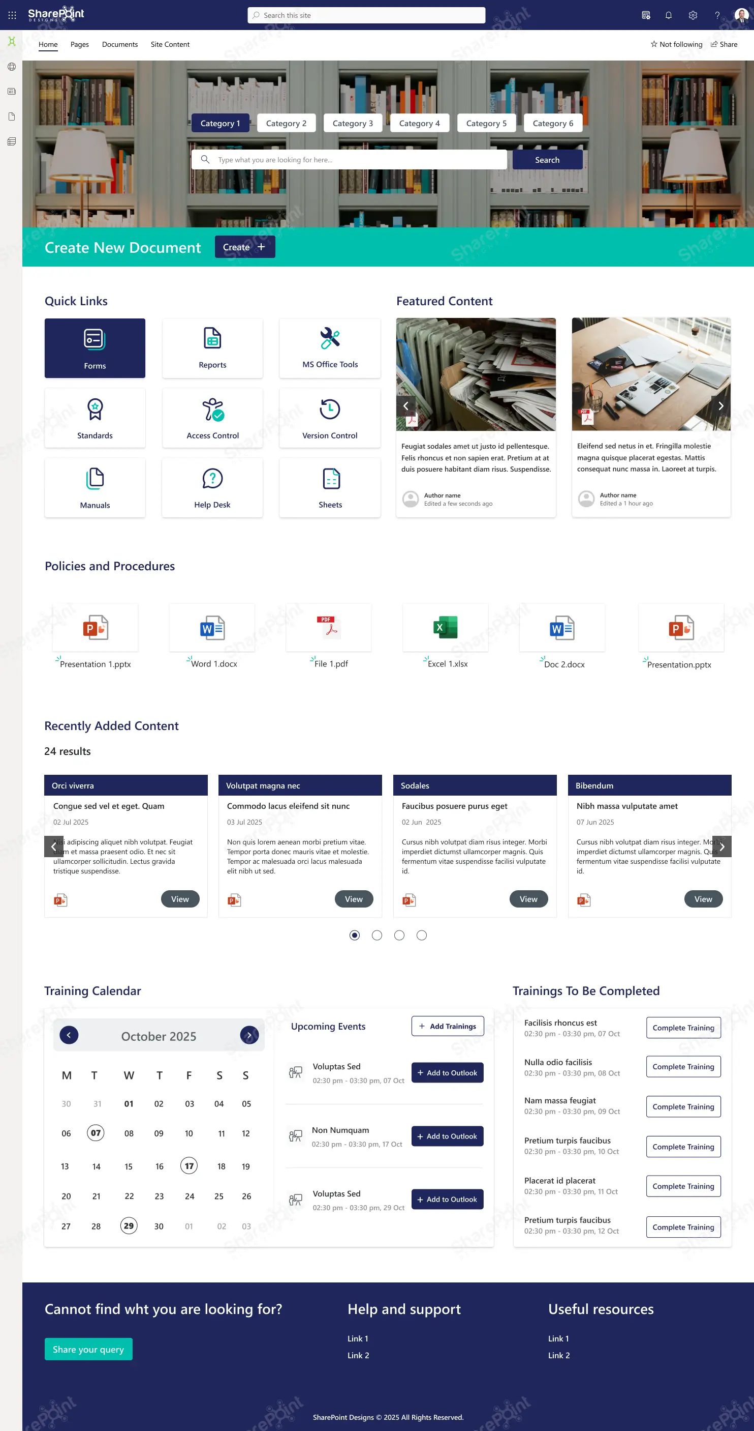 Document Management Template