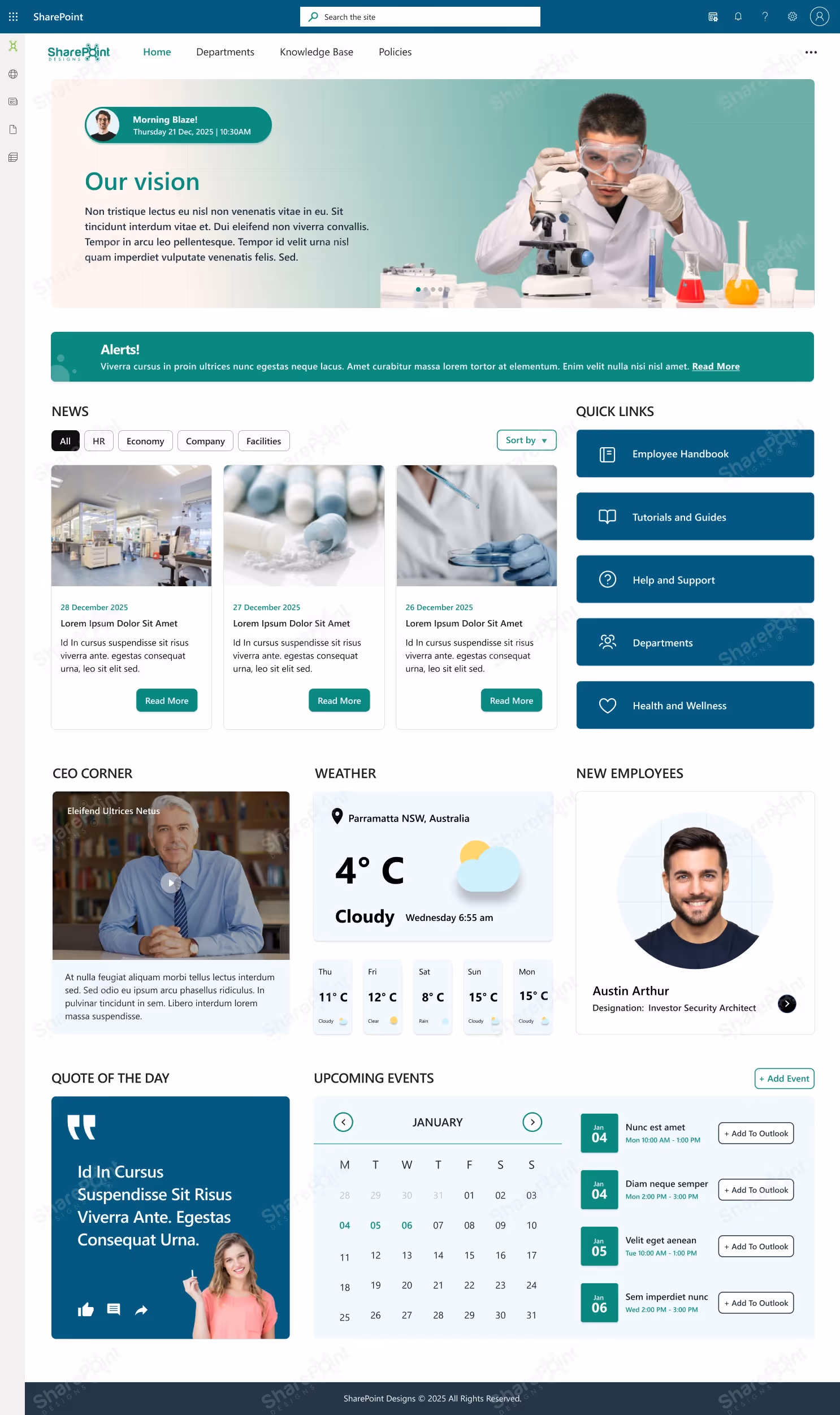 Pharmaceuticals Template