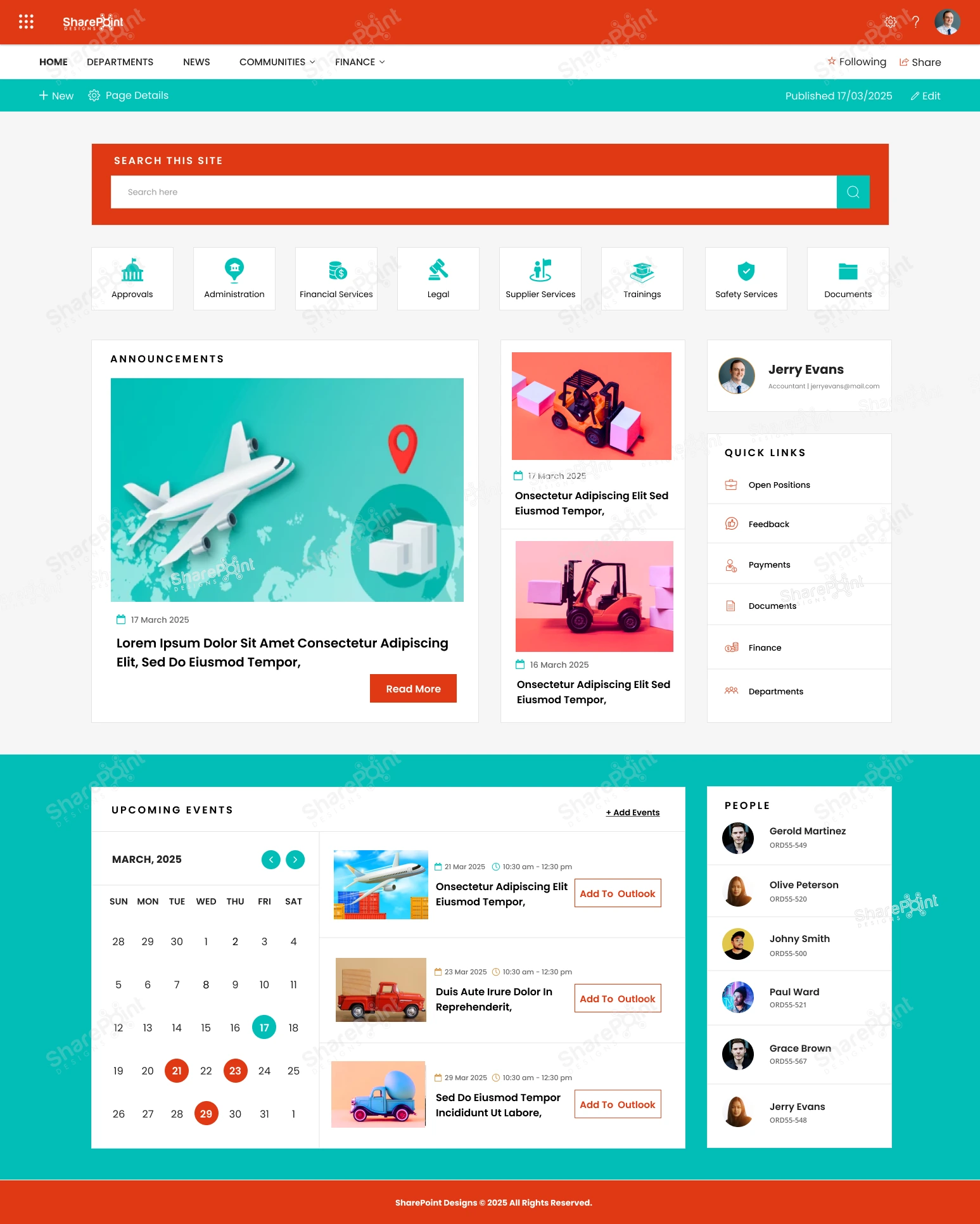 Logistics Transport Template 4