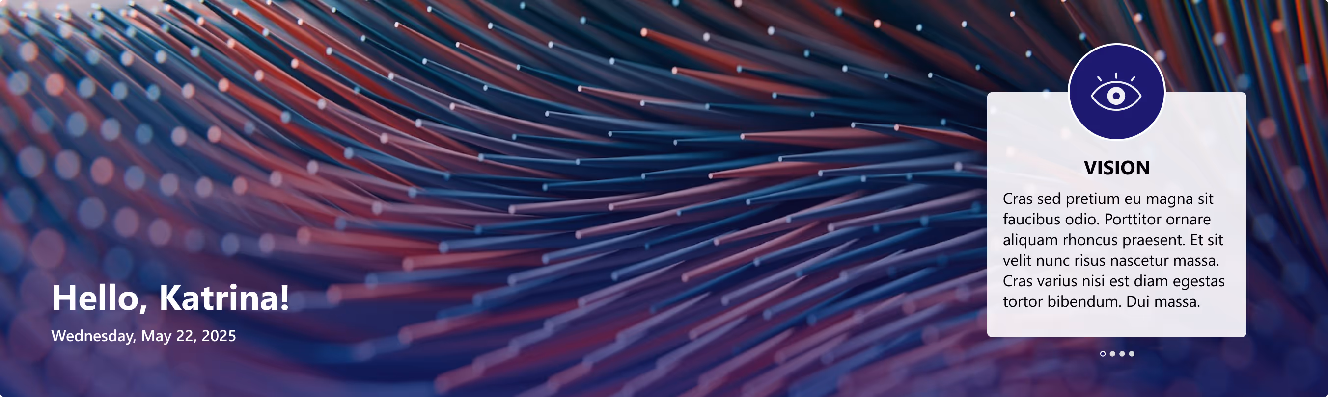 Vision & Values Spotlight Banner