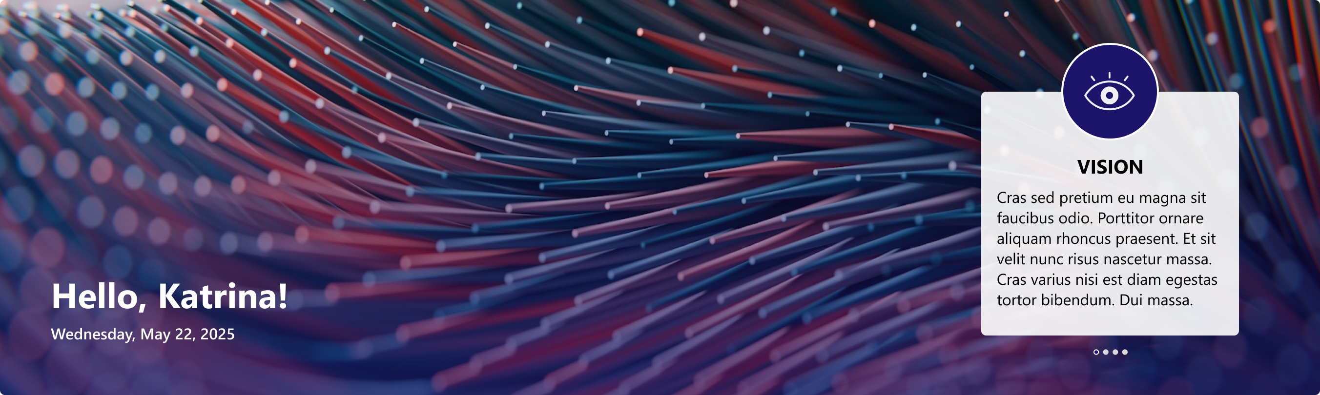 Vision & Values Spotlight Banner