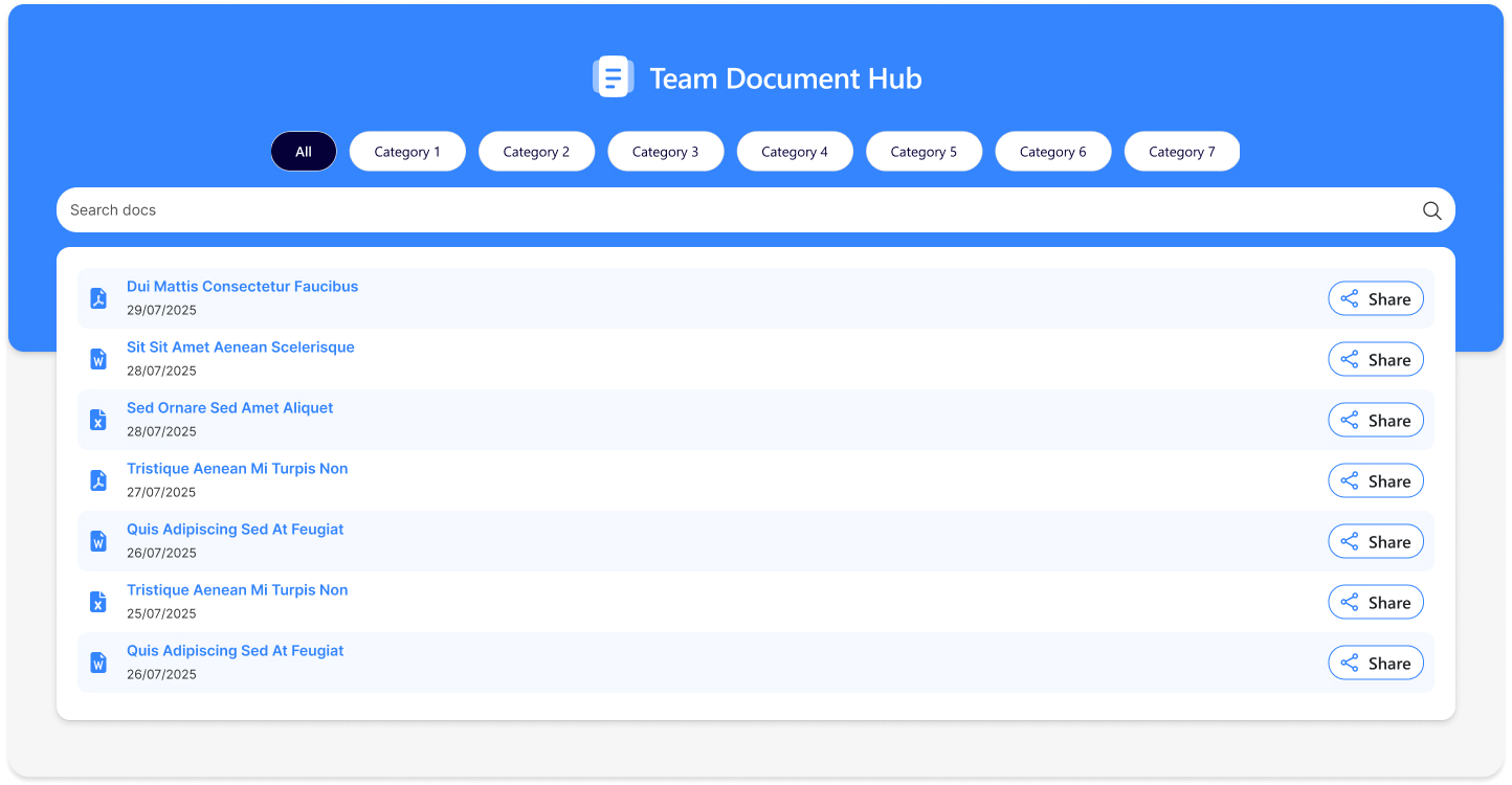 document webpart