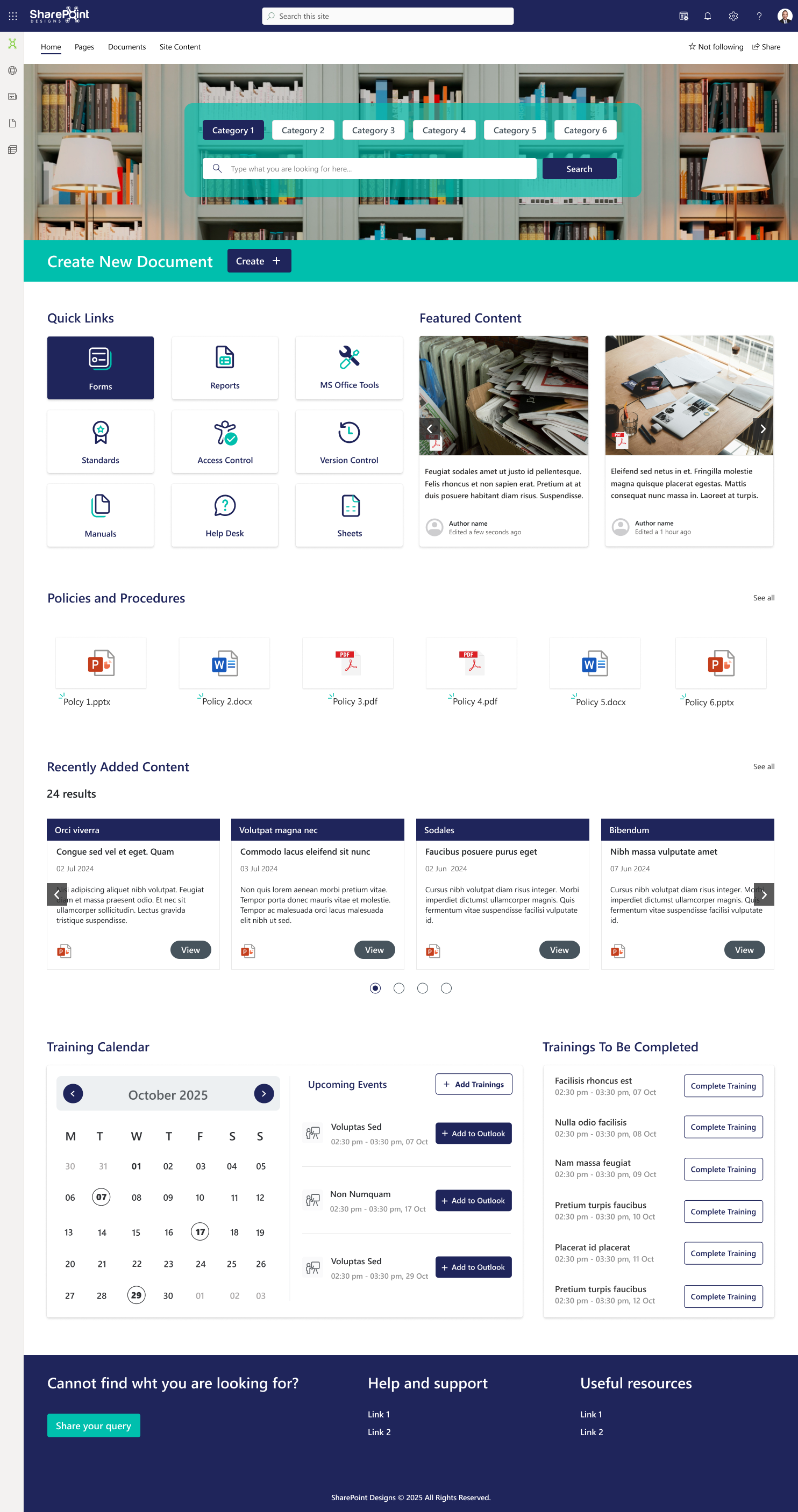 Document Management Template