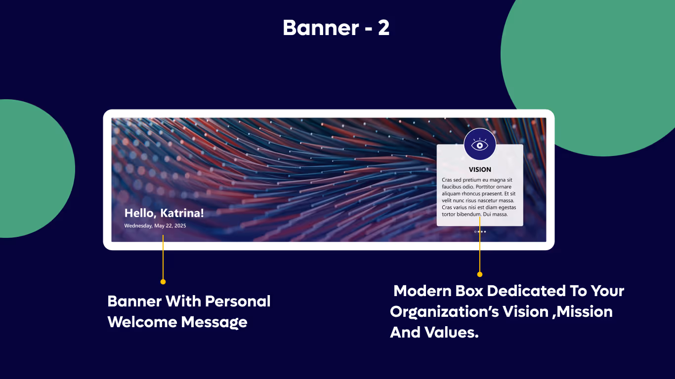 Banner 02 - Welcome Banner with Vision Slider