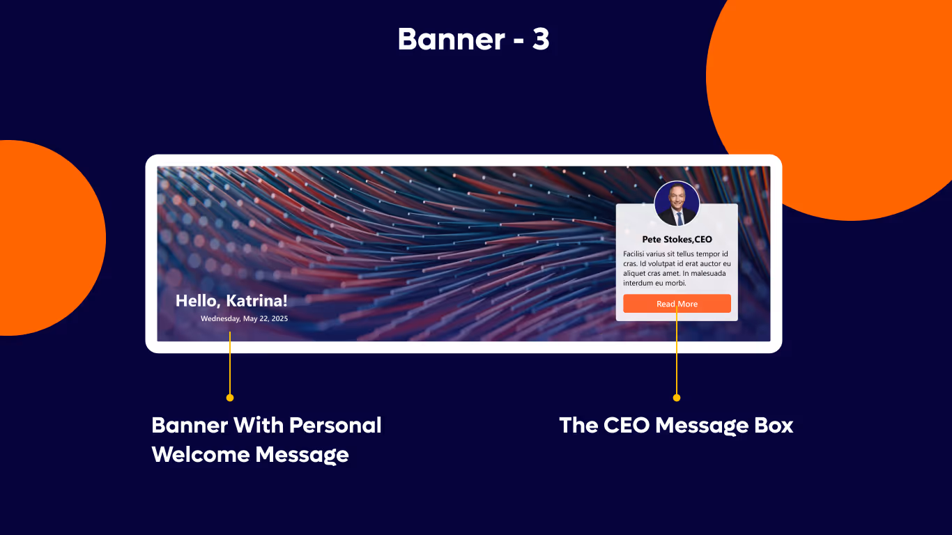 Banner 03 - Executive Greeting Banner