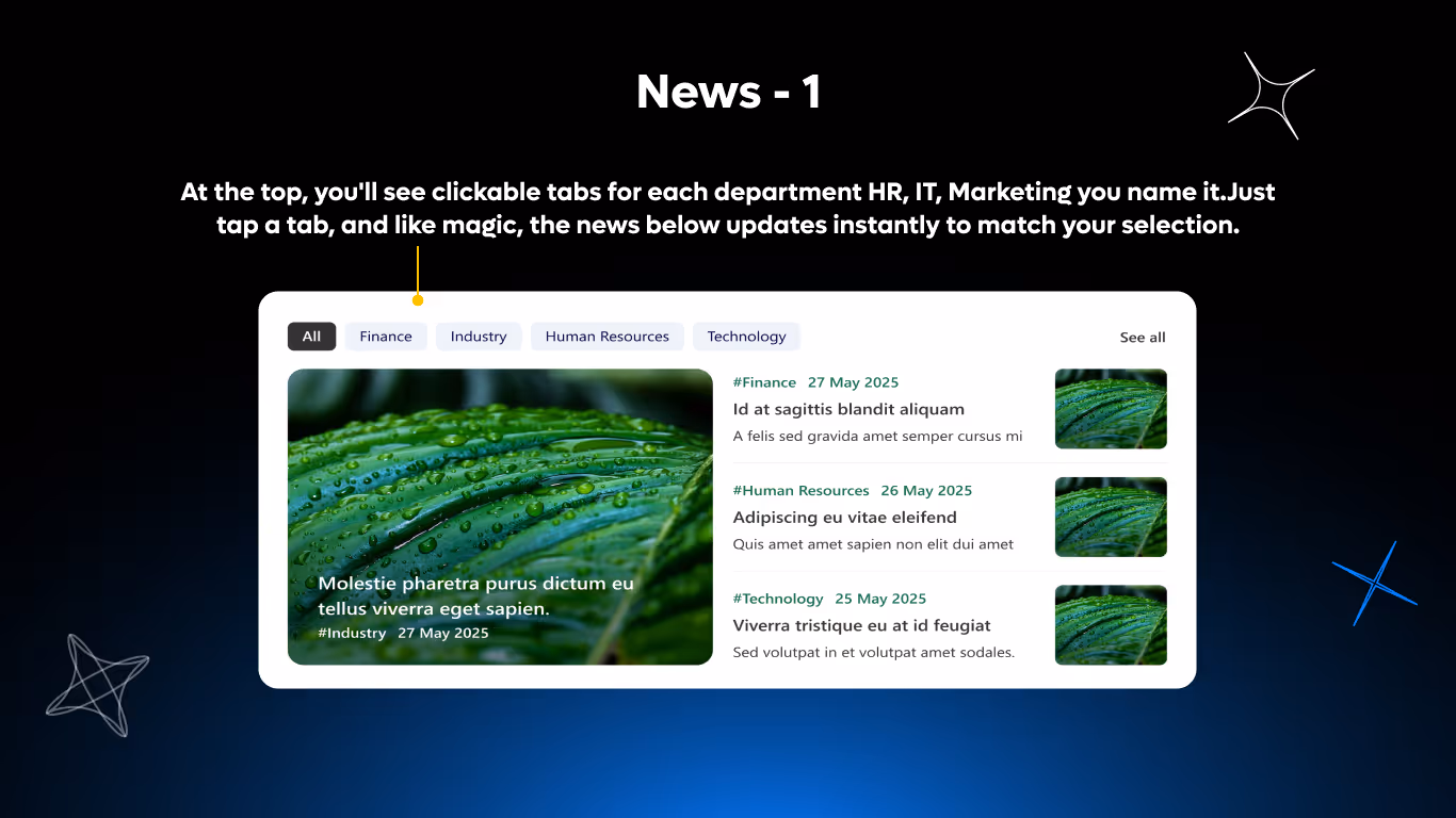 News 01 - News Highlight with Story List