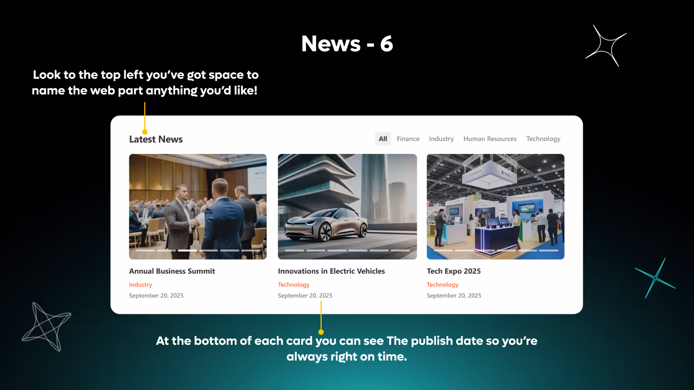 News 06 - Latest News - Card Slider