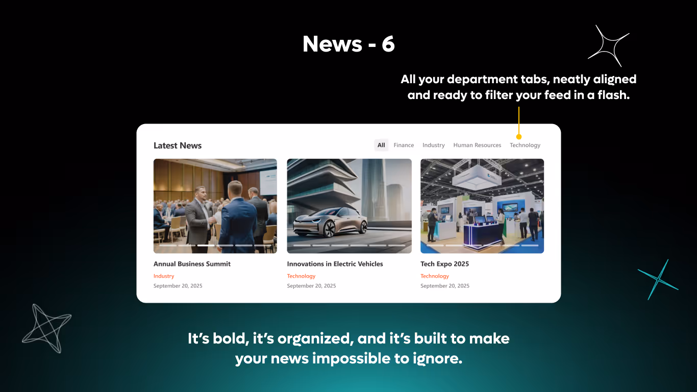 News 06 - Latest News - Card Slider
