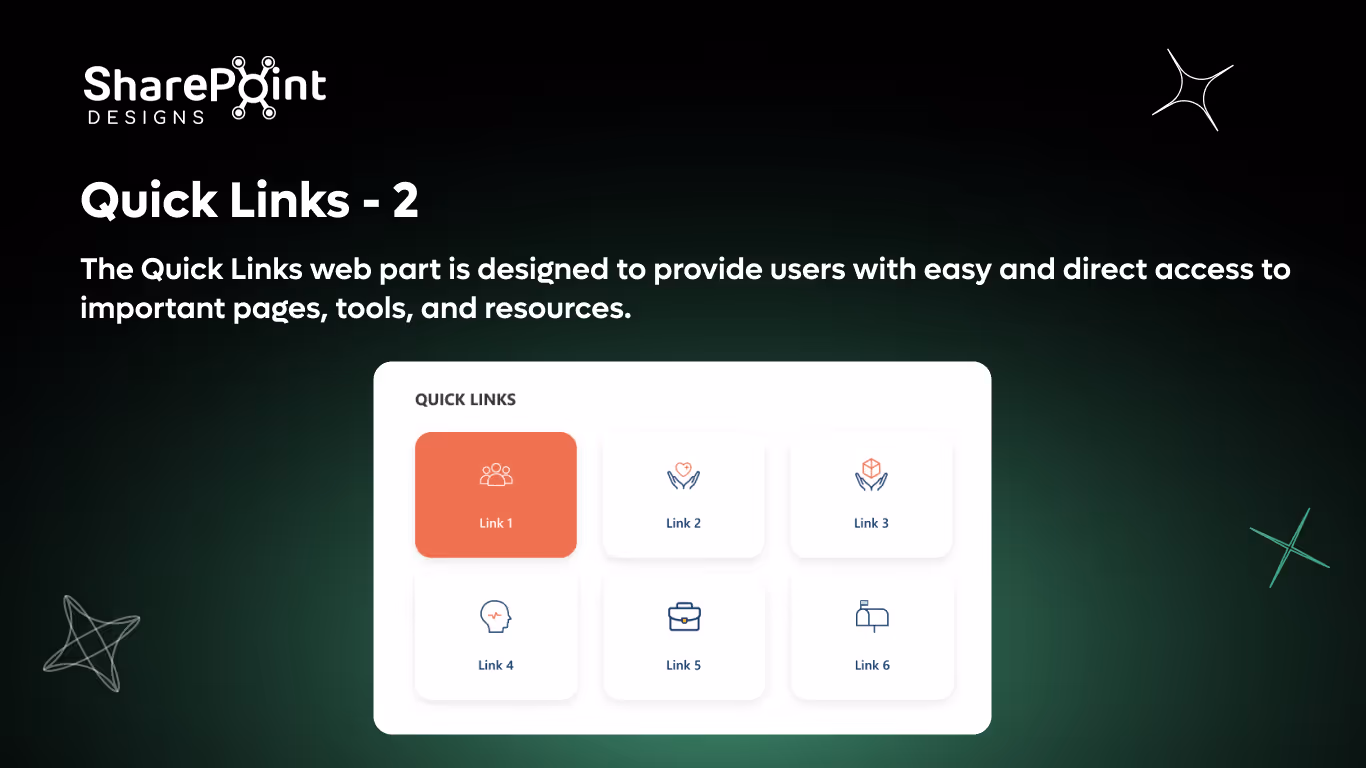Quick Links 02 - Icon Grid Quick Links