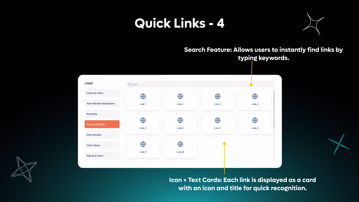 Quick Links 04 - Benefits & Resources Hub