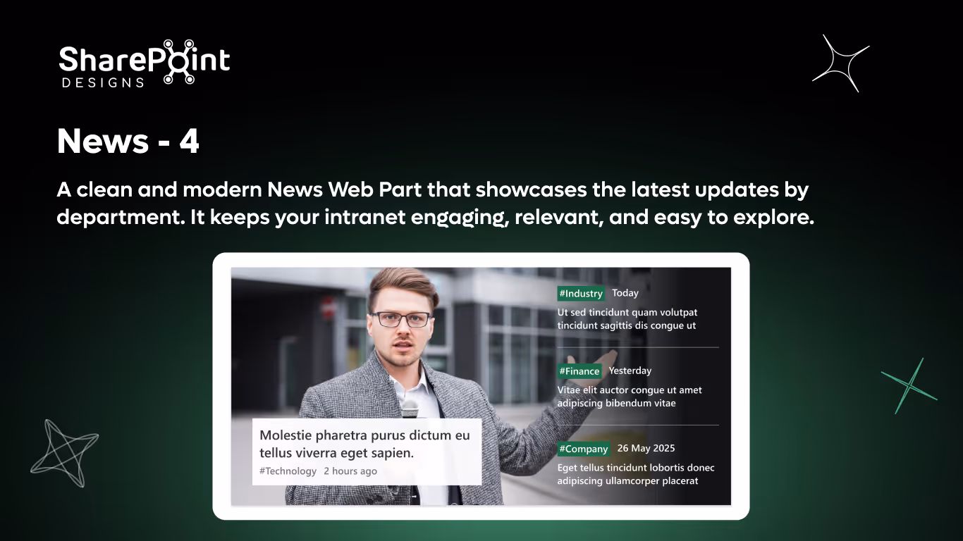 News 04 - News Spotlight with Category Timeline