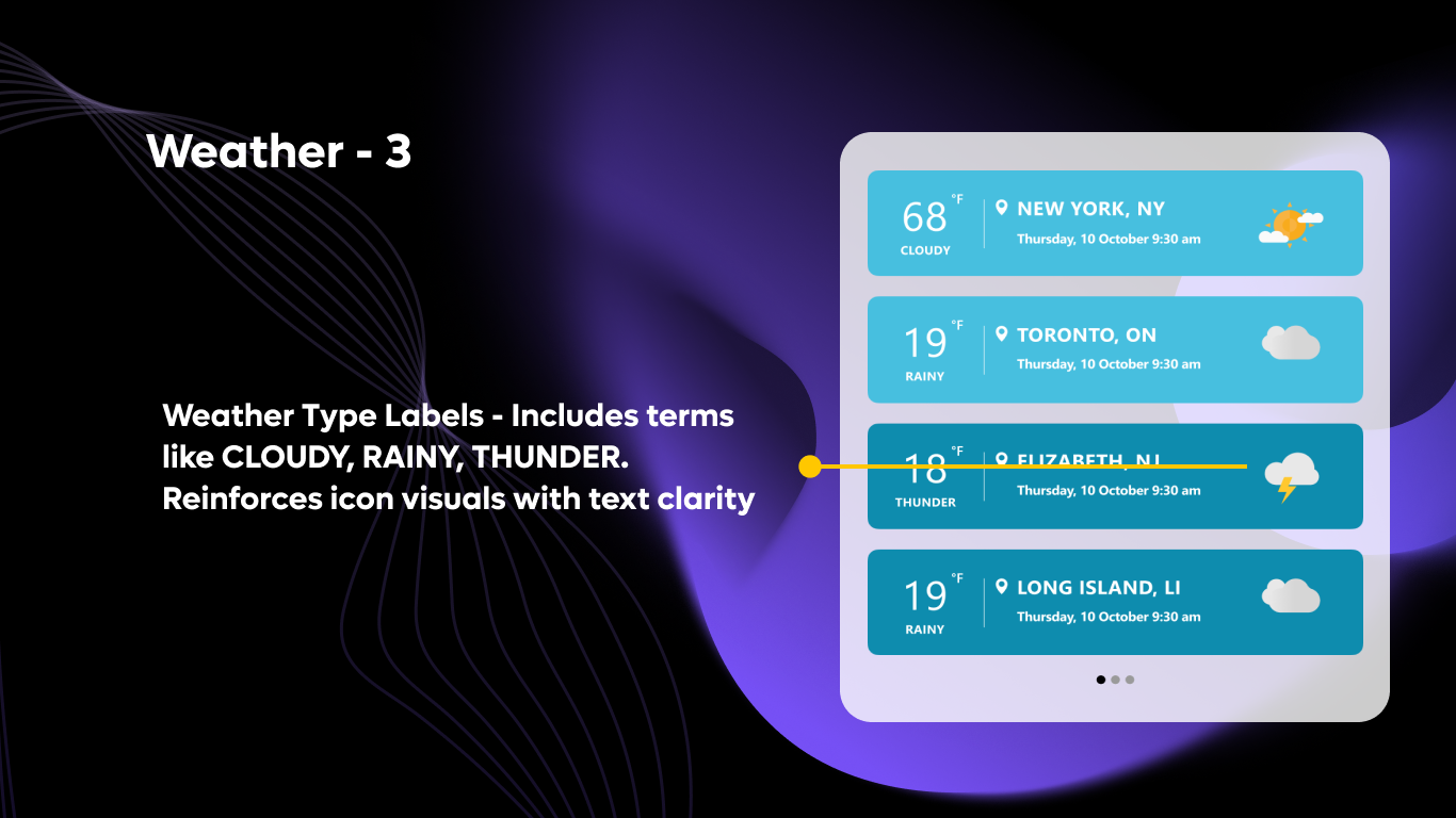 Weather 03 - City Forecast Stack