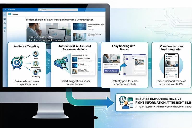 SharePoint News with Targeted Communication
