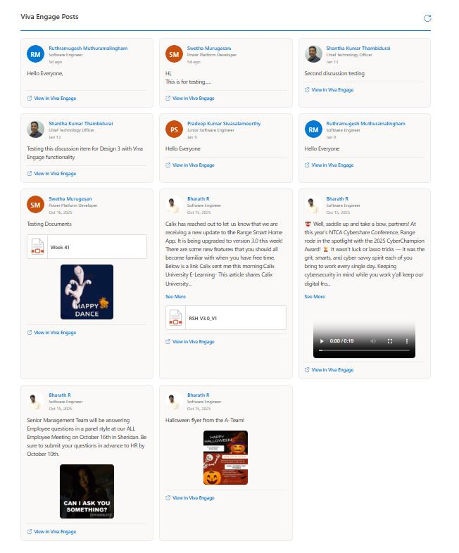 Viva Connections Integration