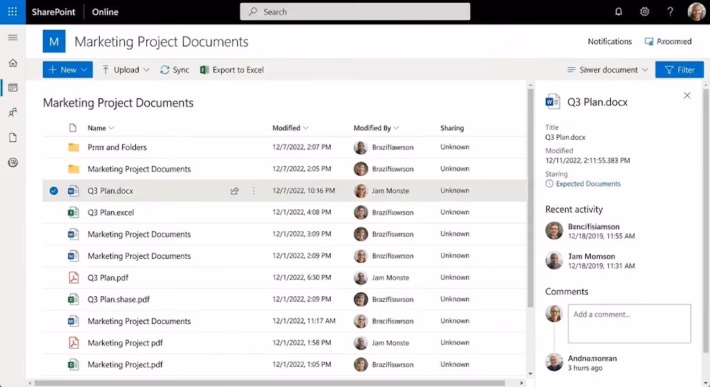Modern Document Libraries & Collaboration Tools