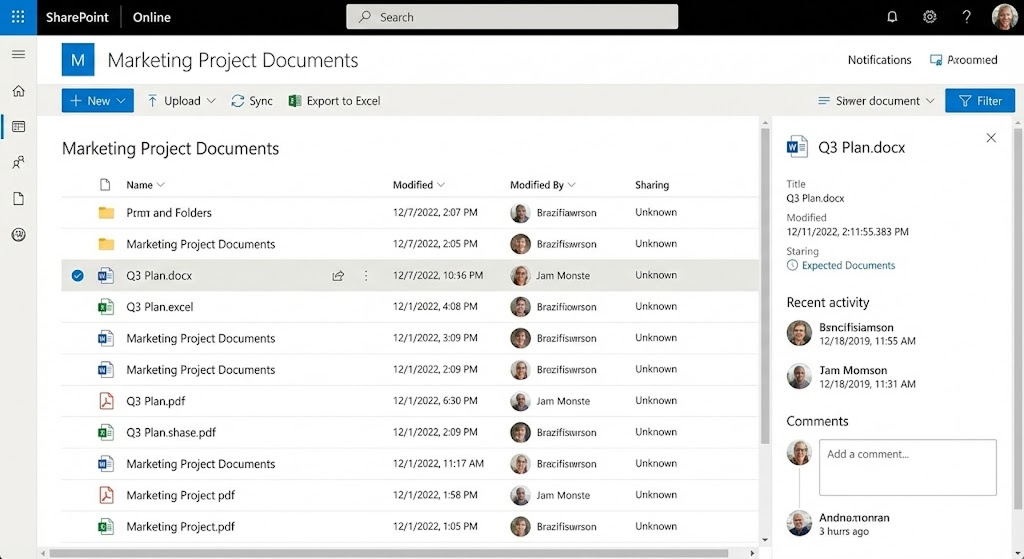 Modern Document Libraries & Collaboration Tools