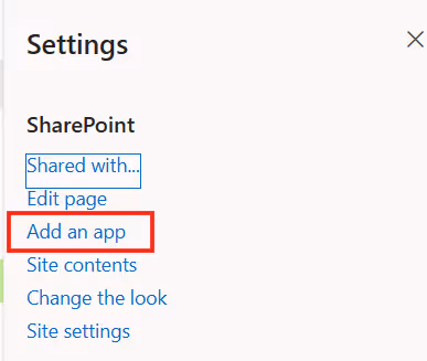 Adding SPFx app to SharePoint site2