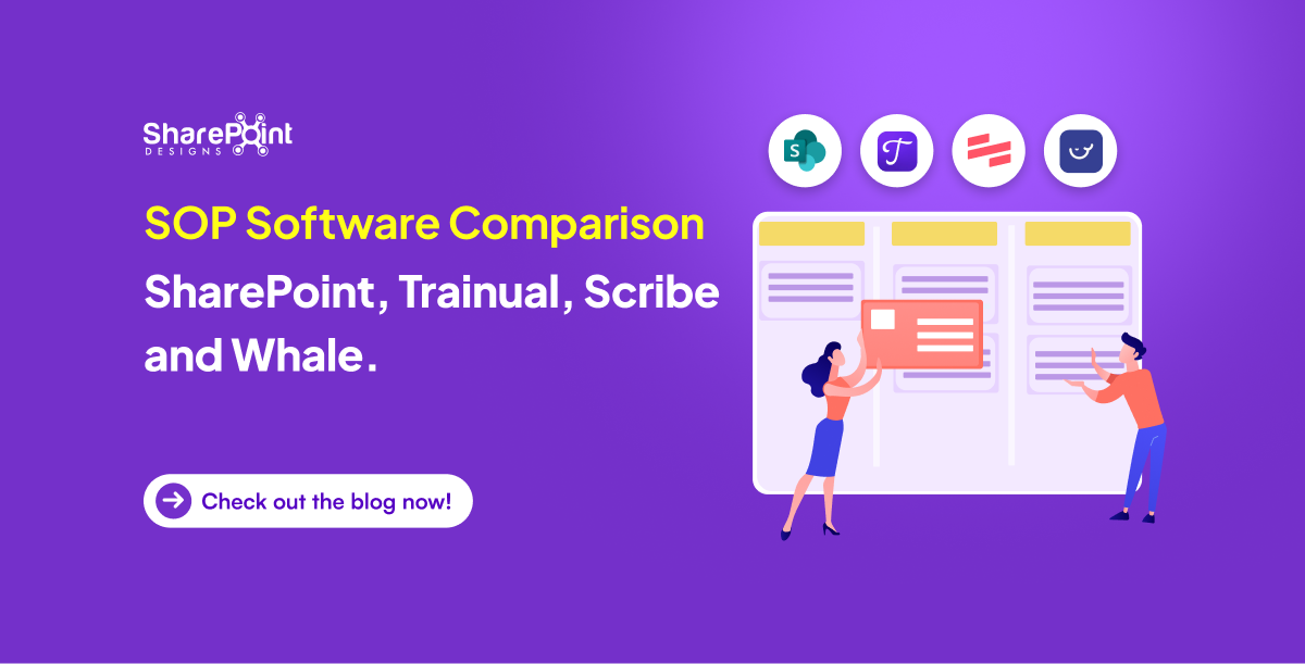 sop-software-comparison-sharepoint-trainual-scribe-whale