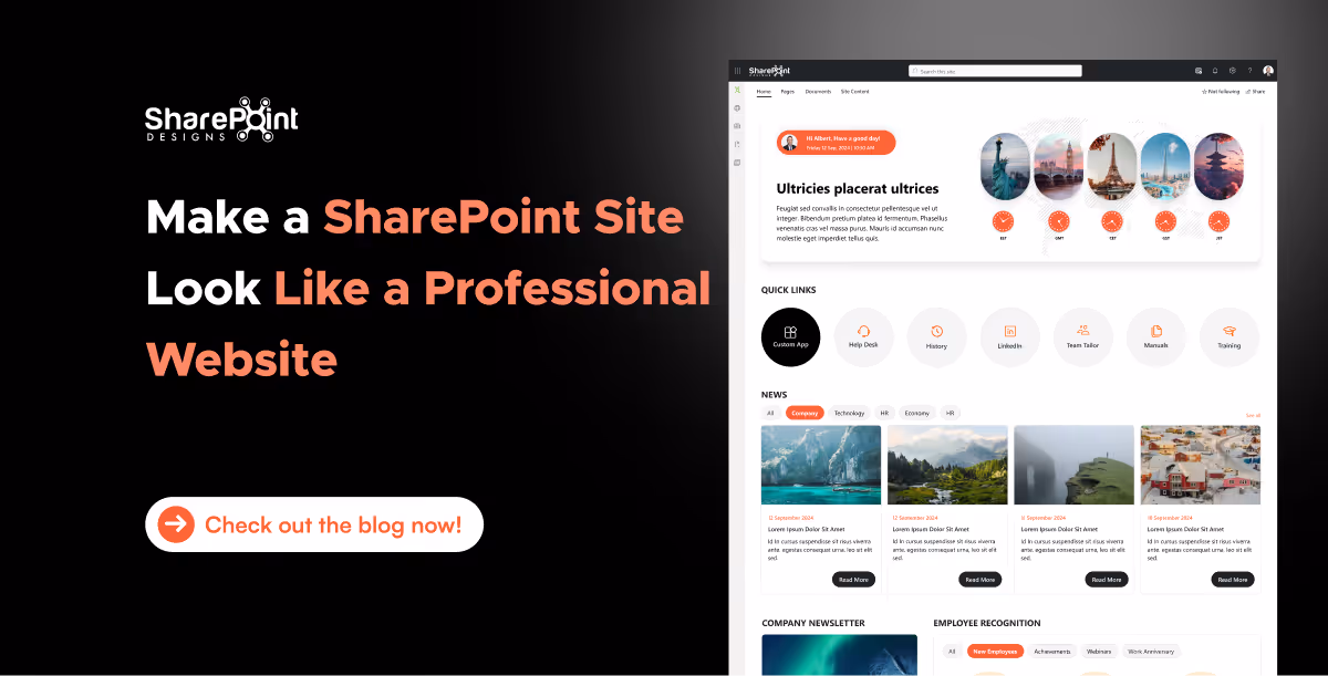 sharepoint-look-like-website